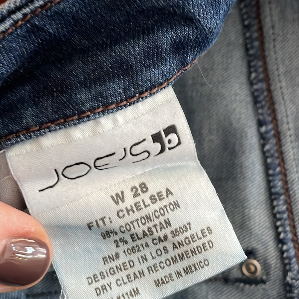 Joe’s Chelsea Jeans Size 28 VGUC - Picture 5 of 5